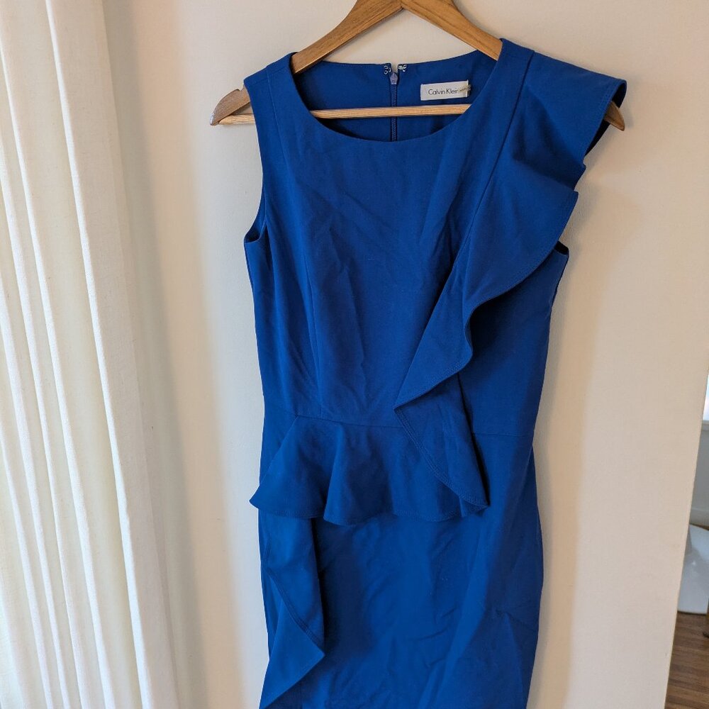 Calvin Klein - Ruffle Guest of Wedding Dress